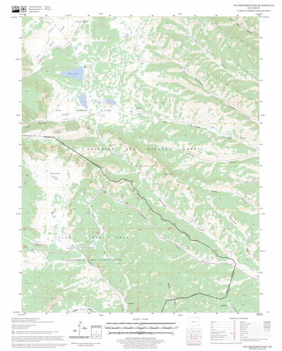 Van Bremmer Park, NM FSTopo Legacy Preview 1