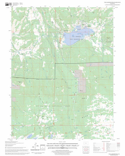 Vega Reservoir, CO FSTopo Legacy Preview 1