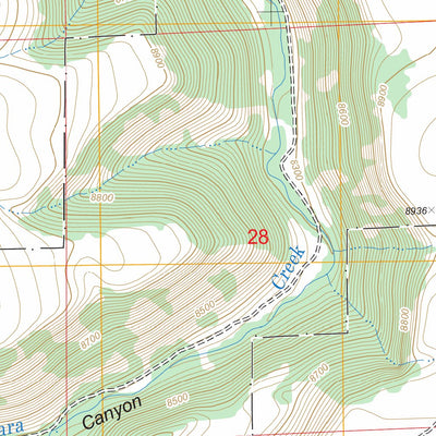 Vicente Canyon, CO FSTopo Legacy Preview 3