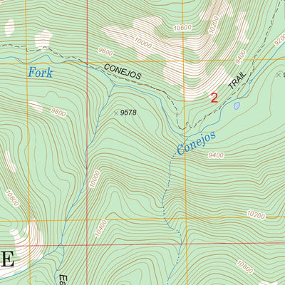 Victoria Lake, CO FSTopo Legacy Preview 3
