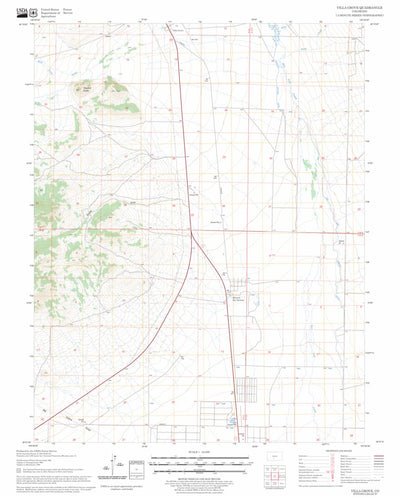 Villa Grove, CO FSTopo Legacy Preview 1