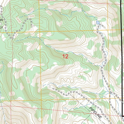 Vigas Canyon, NM FSTopo Legacy Preview 3