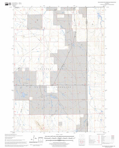 Wagonhound Creek, WY FSTopo Legacy Preview 1