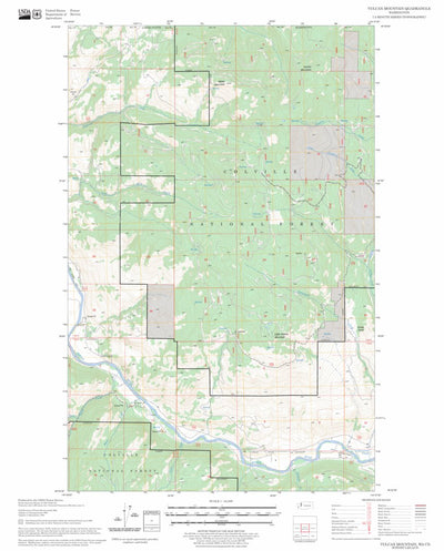 Vulcan Mountain, WA FSTopo Legacy Preview 1