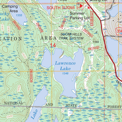 Wabana Lake, MN FSTopo Legacy Preview 3