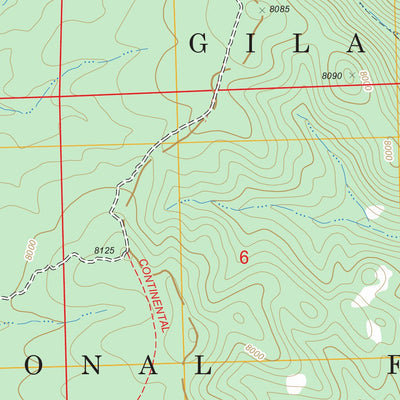 Wahoo Peak, NM FSTopo Legacy Preview 2