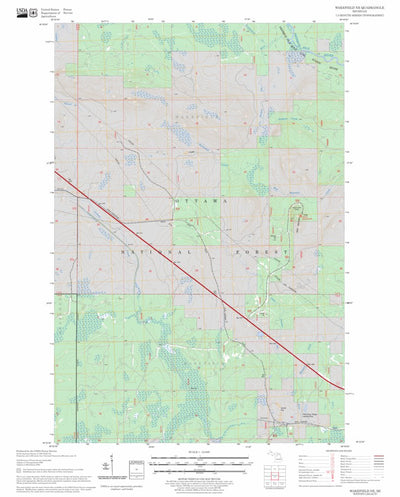 Wakefield NE, MI FSTopo Legacy Preview 1