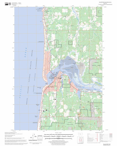 Waldport, OR FSTopo Legacy Preview 1