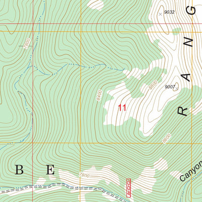 Wallace Canyon, NV FSTopo Legacy Preview 3