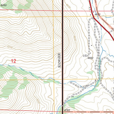 Walker Pass, CA FSTopo Legacy Preview 2