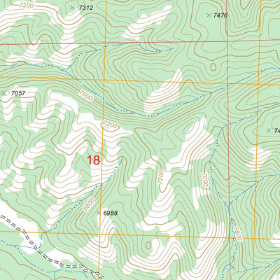 Wall Lake, NM FSTopo Legacy Preview 3
