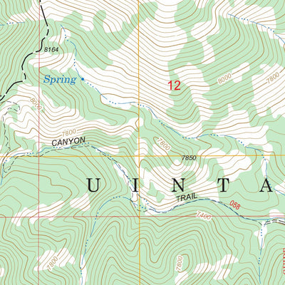 Wallsburg Ridge, UT FSTopo Legacy Preview 2