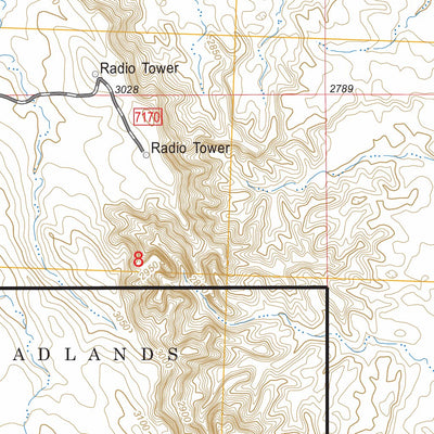 Wall, SD FSTopo Legacy Preview 3