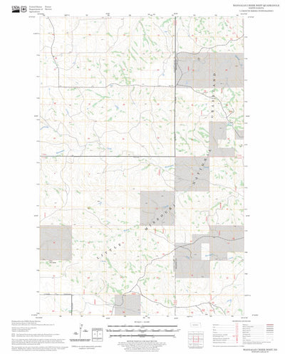 Wannagan Creek West, ND FSTopo Legacy Preview 1