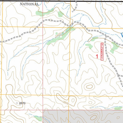 Wannagan Creek West, ND FSTopo Legacy Preview 2