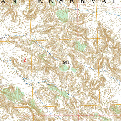 Wanblee NW, SD FSTopo Legacy Preview 3