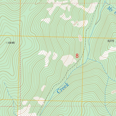 Wapiti Creek, ID FSTopo Legacy Preview 3