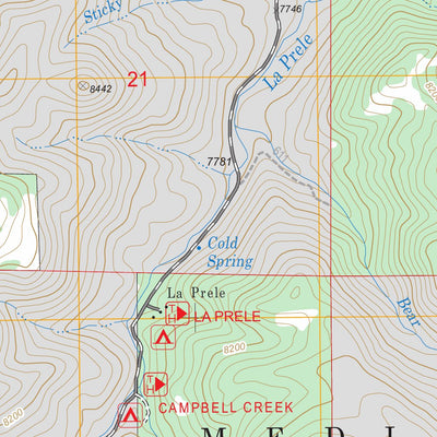Warbonnett Peak, WY FSTopo Legacy Preview 3