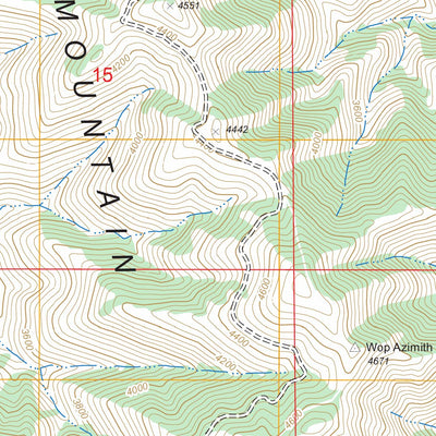Wapshilla Creek, ID - OR FSTopo Legacy Preview 2