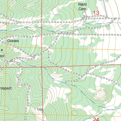 Ward Charcoal Ovens, NV FSTopo Legacy Preview 3