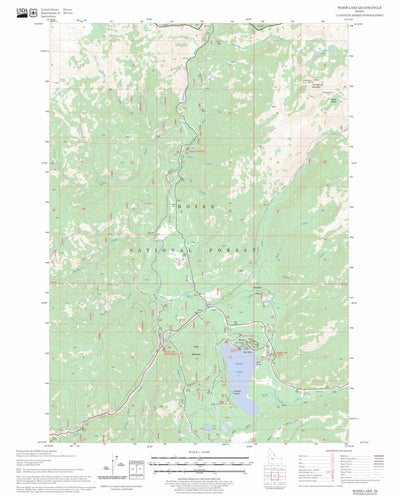 Warm Lake, ID FSTopo Legacy Preview 1