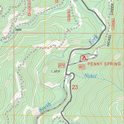 Warm Lake, ID FSTopo Legacy Preview 3