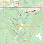 Warm Spring Mountain, WY FSTopo Legacy Preview 3