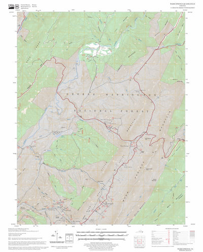 Warm Springs, VA FSTopo Legacy Preview 1