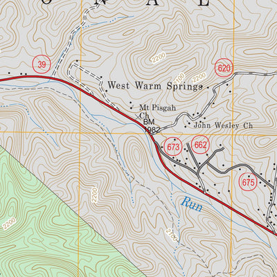 Warm Springs, VA FSTopo Legacy Preview 2