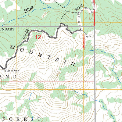Warner Springs, CA FSTopo Legacy Preview 3