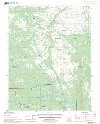 Washboard Rock, CO FSTopo Legacy Preview 1