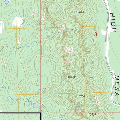 Washboard Rock, CO FSTopo Legacy Preview 3