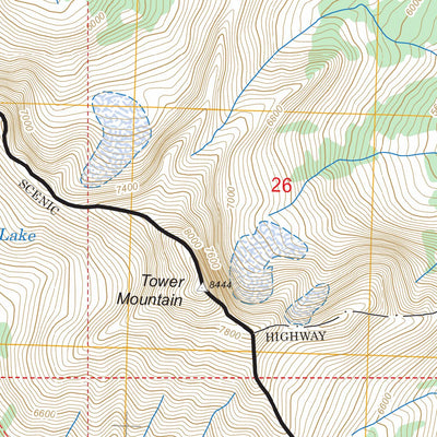 Washington Pass, WA FSTopo Legacy Preview 3