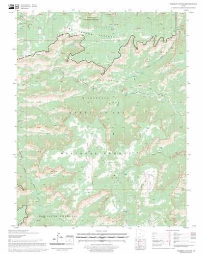 Warren Canyon, UT FSTopo Legacy Preview 1