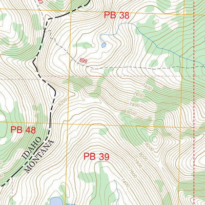 Watchtower Peak, MT - ID FSTopo Legacy Preview 3