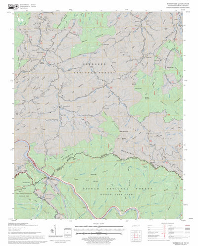 Waterville, TN - NC FSTopo Legacy Preview 1