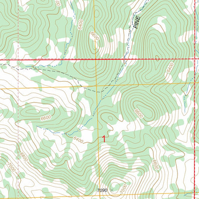 Water Canyon Peak, UT FSTopo Legacy Preview 3