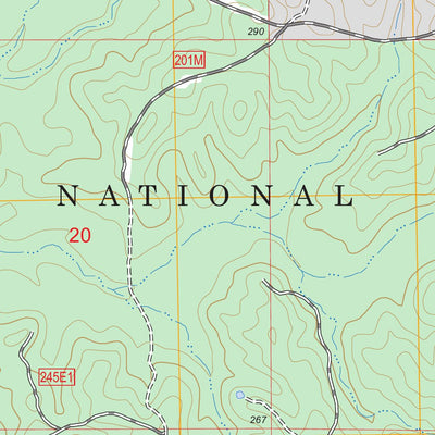 Water Oak, MS FSTopo Legacy Preview 2