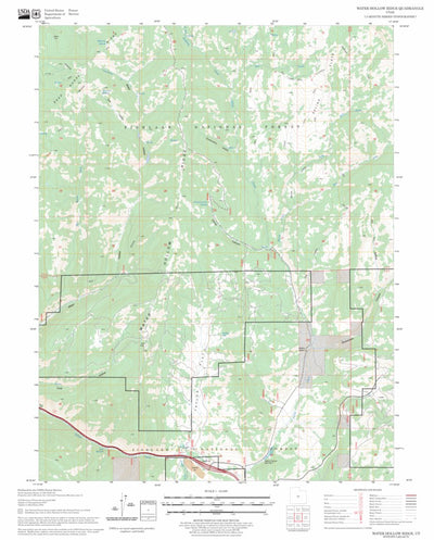 Water Hollow Ridge, UT FSTopo Legacy Preview 1