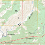 Waucoba Mountain, CA FSTopo Legacy Preview 3