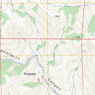 Waucoba Spring, CA FSTopo Legacy Preview 3