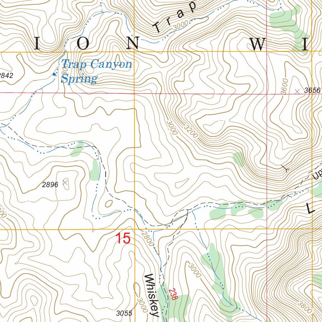 Weavers Needle, AZ FSTopo Legacy Map by US Forest Service - Topo ...