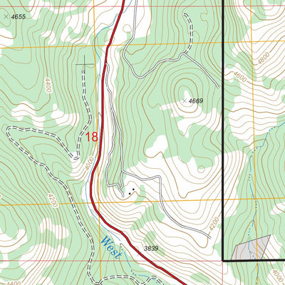 Wauconda Summit, WA FSTopo Legacy Preview 3