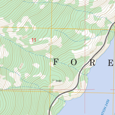Webb Mountain, MT FSTopo Legacy Preview 2