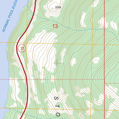 Webb Mountain, MT FSTopo Legacy Preview 3