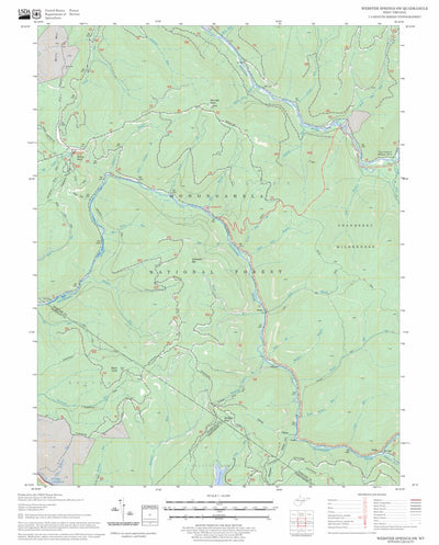 Webster Springs SW, WV FSTopo Legacy Preview 1