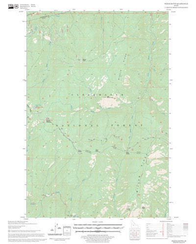 Weitas Butte, ID FSTopo Legacy Preview 1