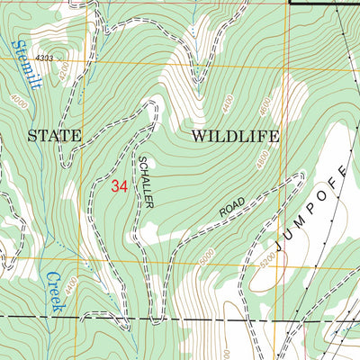 Wenatchee Heights, WA FSTopo Legacy Preview 3