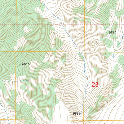 West Boulder Plateau, MT FSTopo Legacy Preview 3