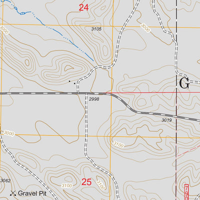 West Fork Deep Creek, ND FSTopo Legacy Preview 2